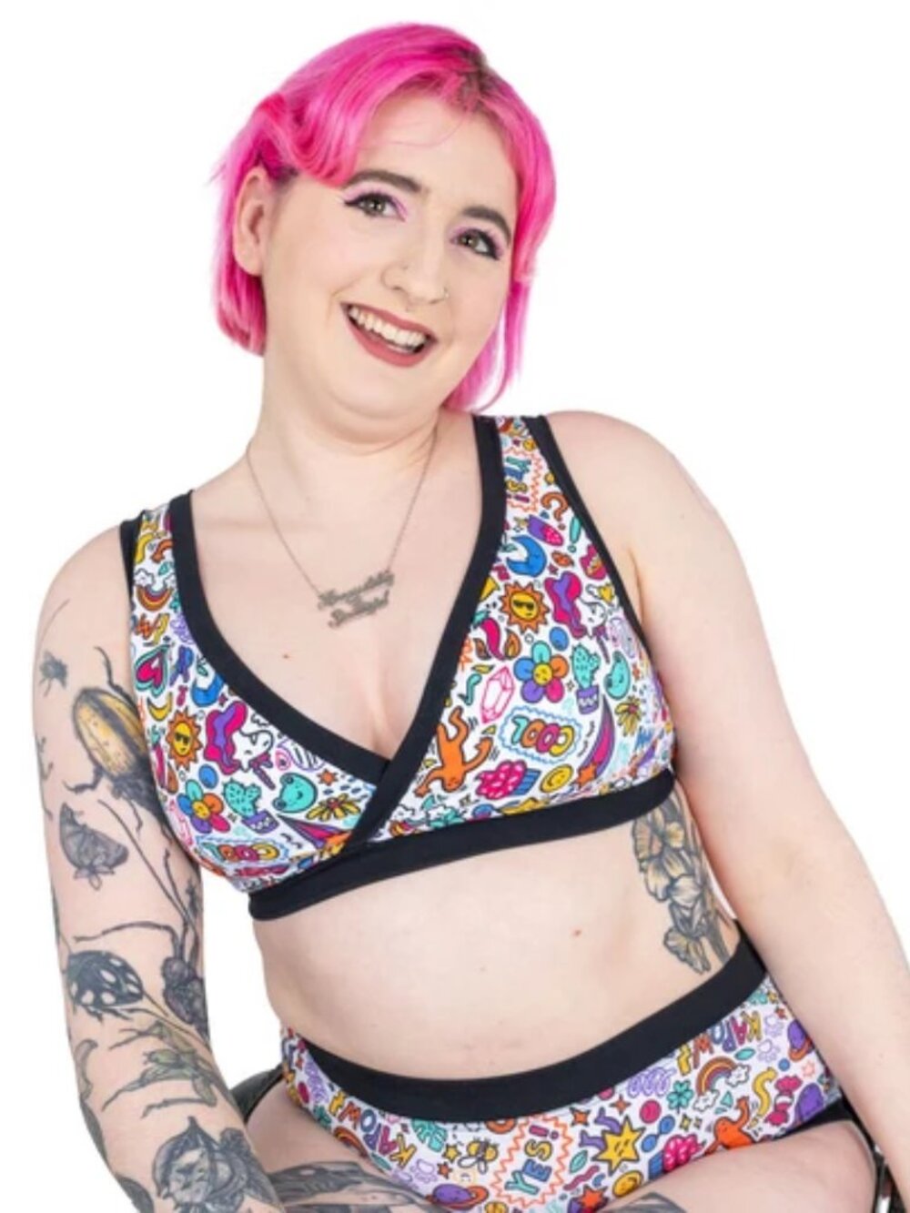 NEW Molke Original Bra M Stellar - Doodles